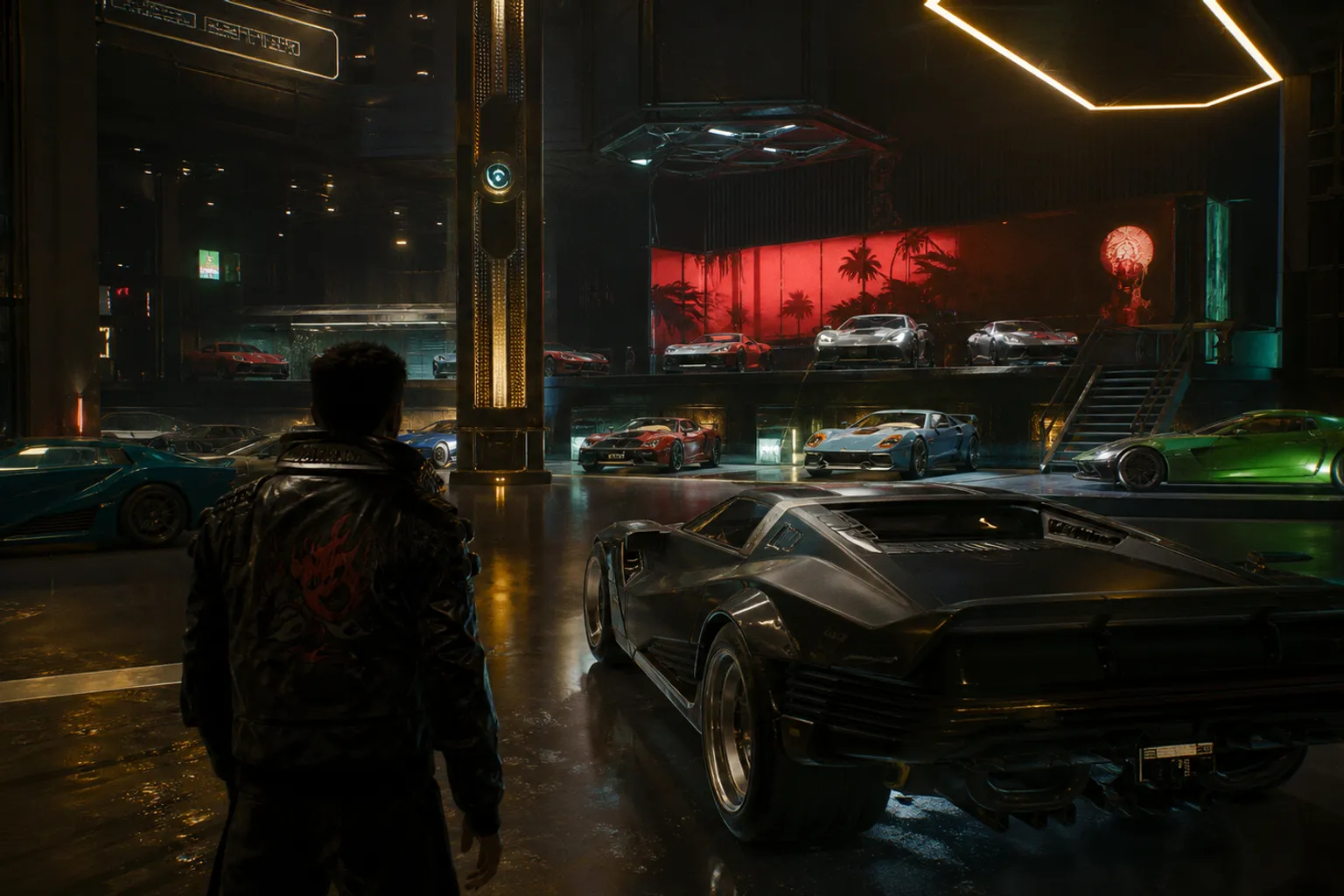 Быстро открыть все машины в Cyberpunk 2077 без читов